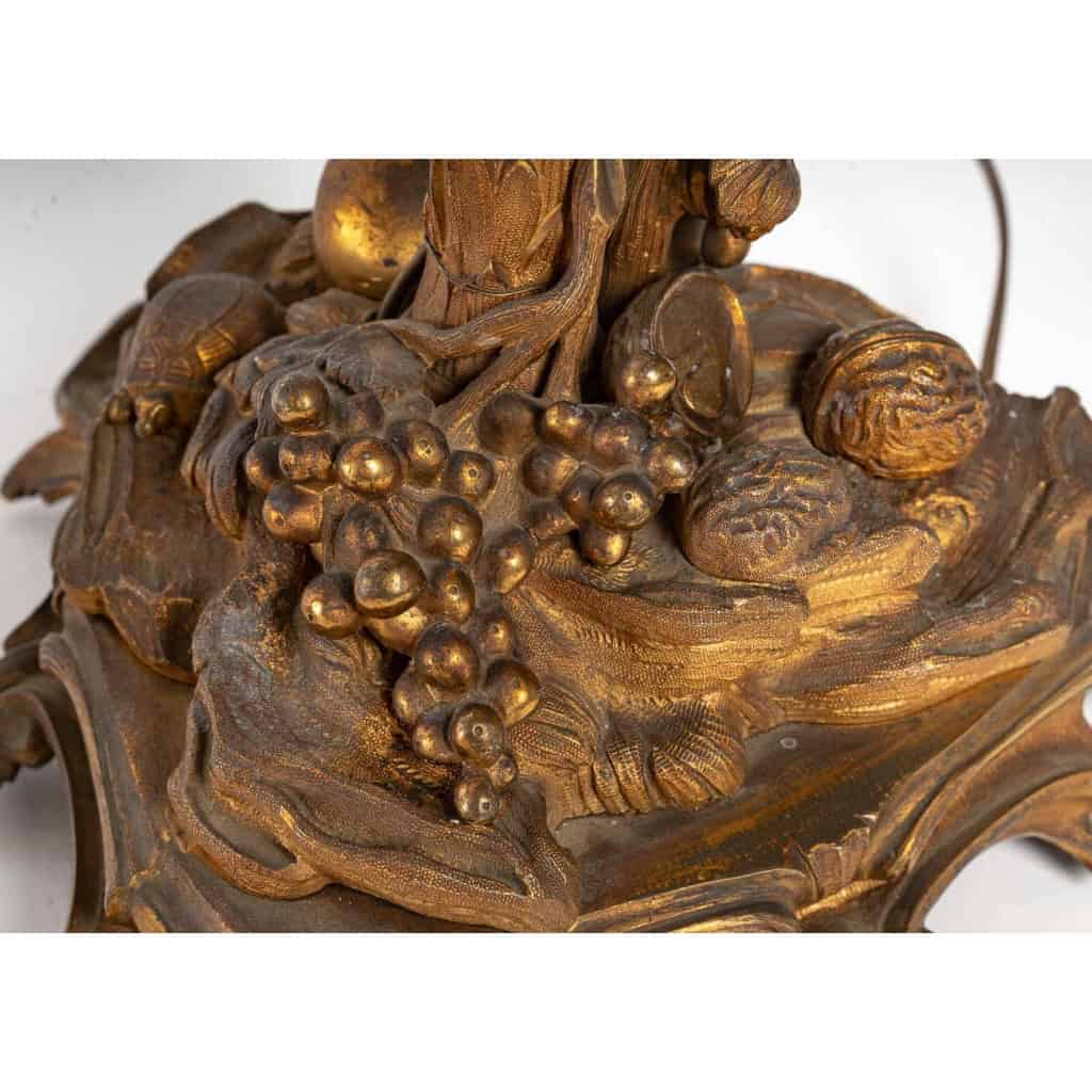 Paire de candélabres du XIXème siècle en bronze doré | Biron Paire de candélabres du XIXème siècle en bronze doré
