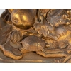 Paire de candélabres du XIXème siècle en bronze doré | Biron Paire de candélabres du XIXème siècle en bronze doré