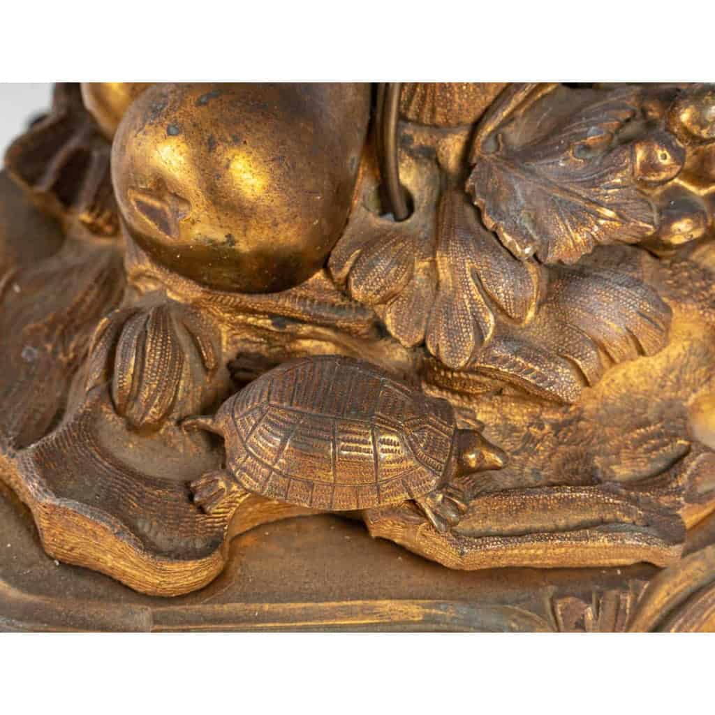 Paire de candélabres du XIXème siècle en bronze doré | Biron Paire de candélabres du XIXème siècle en bronze doré