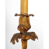 Paire de candélabres du XIXème siècle en bronze doré | Biron Paire de candélabres du XIXème siècle en bronze doré