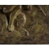 Belle plaque en bronze patiné représentant des faunes signés Clodion, XIXème siècle | Biron Belle plaque en bronze patiné représentant des faunes signés Clodion, XIXème siècle