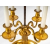 Grande Lampe Bouillotte en bronze doré Louis XVI. Circa 1920. | Biron Grande Lampe Bouillotte en bronze doré Louis XVI. Circa 1920.