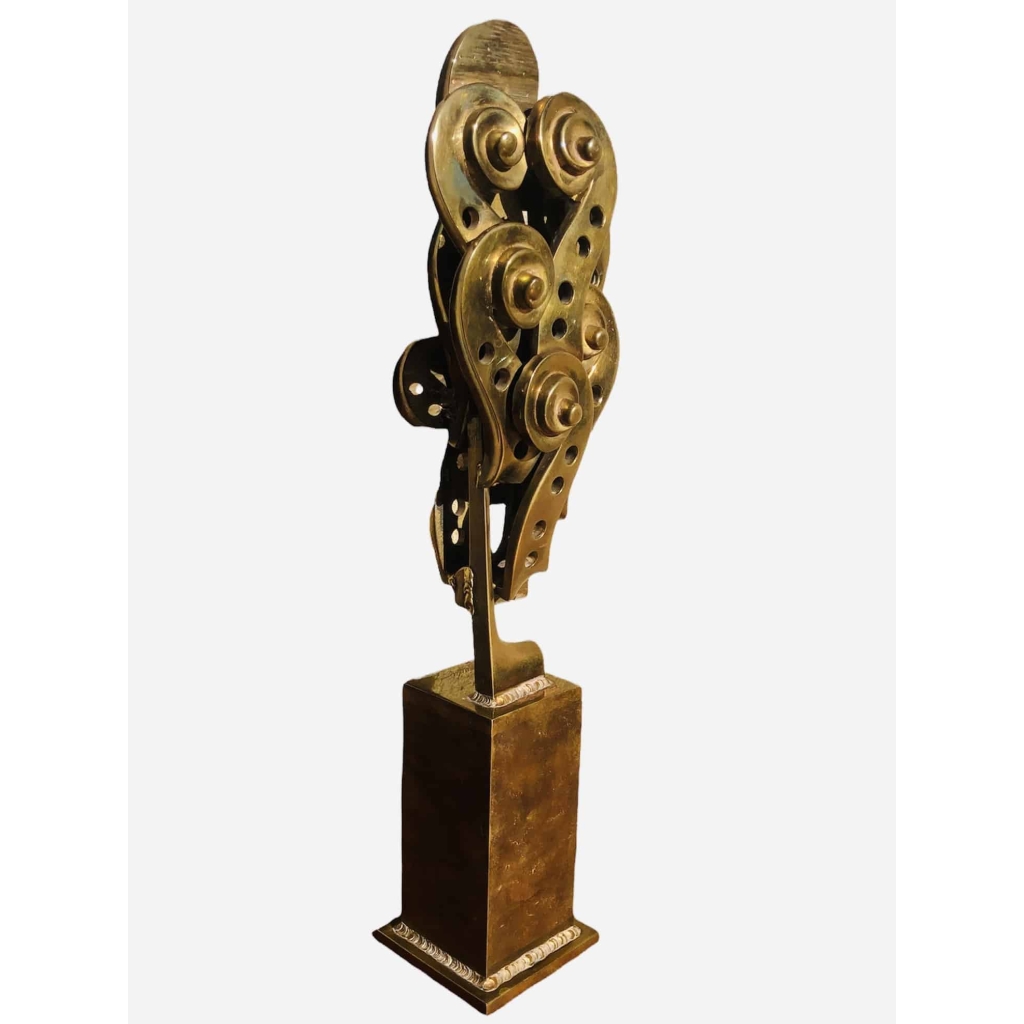 Arman Sculpture En Bronze Signée 20ème Siècle Crosses De Violon Art Moderne Certicat d’authenticité | Biron Arman Sculpture En Bronze Signée 20ème Siècle Crosses De Violon Art Moderne