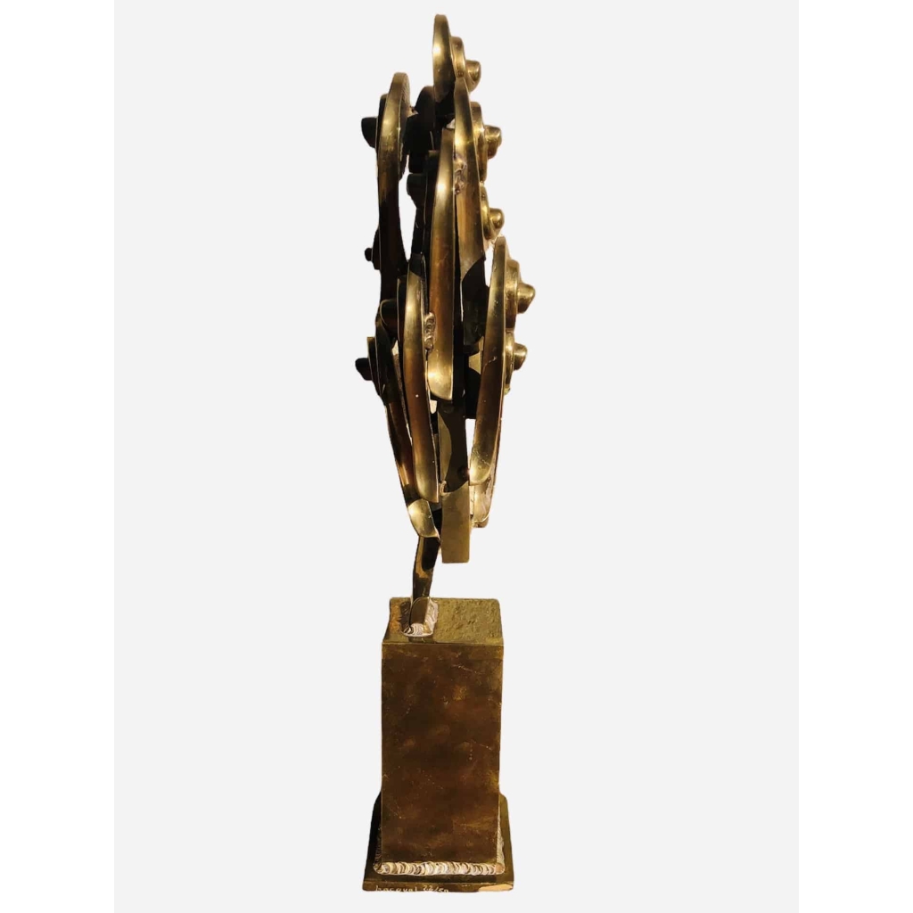 Arman Sculpture En Bronze Signée 20ème Siècle Crosses De Violon Art Moderne Certicat d’authenticité | Biron Arman Sculpture En Bronze Signée 20ème Siècle Crosses De Violon Art Moderne