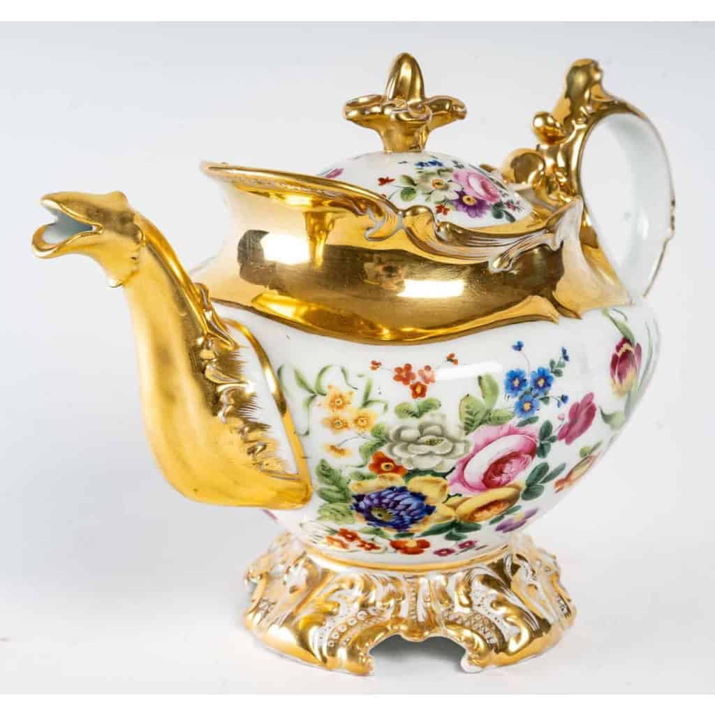 Théière en porcelaine de Paris, XIXème siècle | Biron ||||||||||