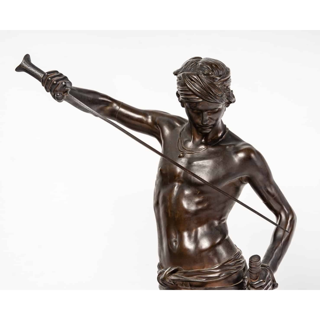 Bronze « David », fin XIXème siècle | Biron Bronze "David", fin XIXème siècle
