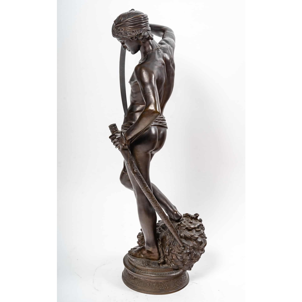 Bronze « David », fin XIXème siècle | Biron Bronze "David", fin XIXème siècle