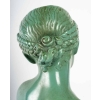 Sculpture en Plâtre Laqué, Buste de Jeune Fille. | Biron Sculpture en Plâtre Laqué, Buste de Jeune Fille.