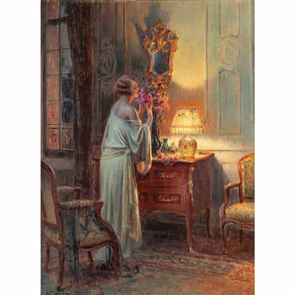 Peinture d’Enjolras XXème siècle | Biron Peinture d'Enjolras XXème siècle