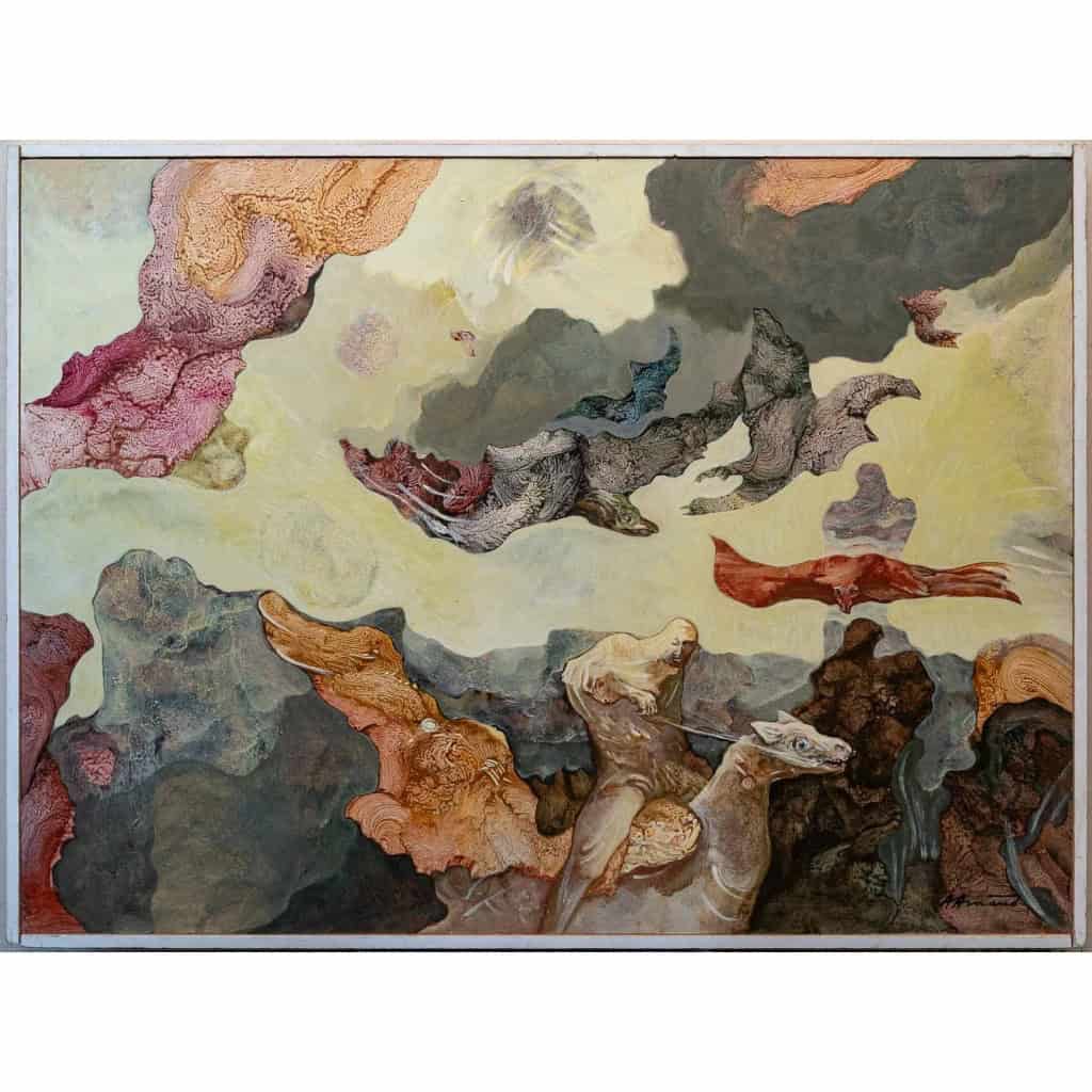 Peinture d’Alain Arnaud | Biron ||