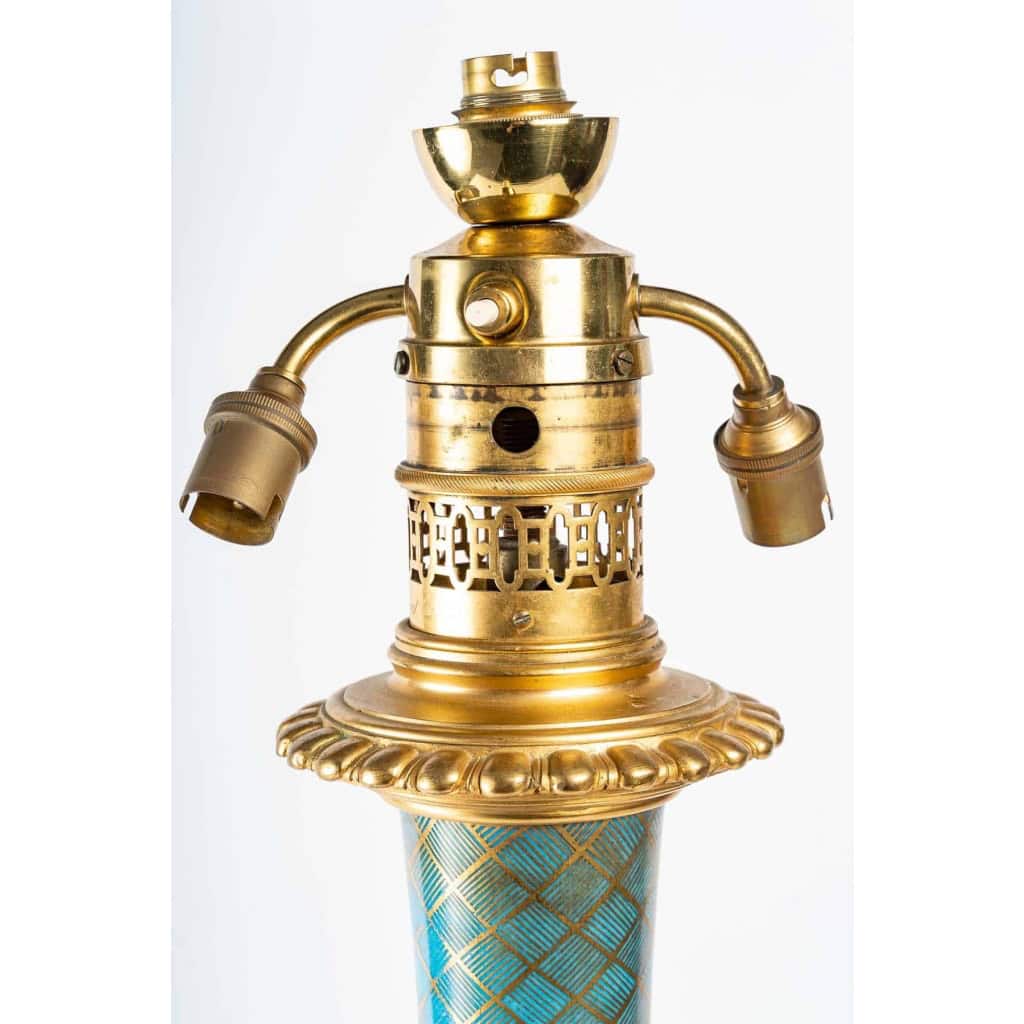 Lampe Paris, XIXème siècle signée Gagneau | Biron Lampe Paris, XIXème siècle signée Gagneau