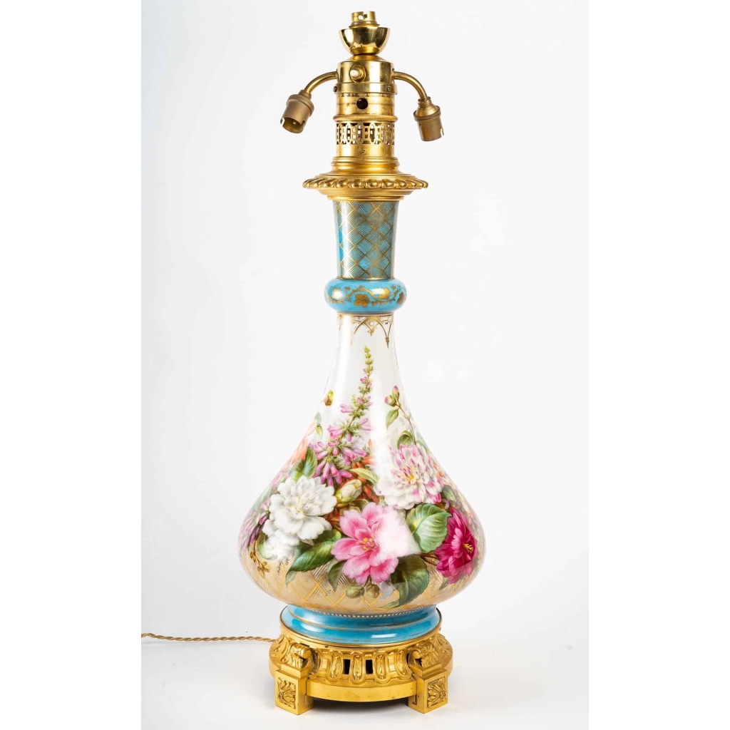 Lampe Paris, XIXème siècle signée Gagneau | Biron Lampe Paris, XIXème siècle signée Gagneau