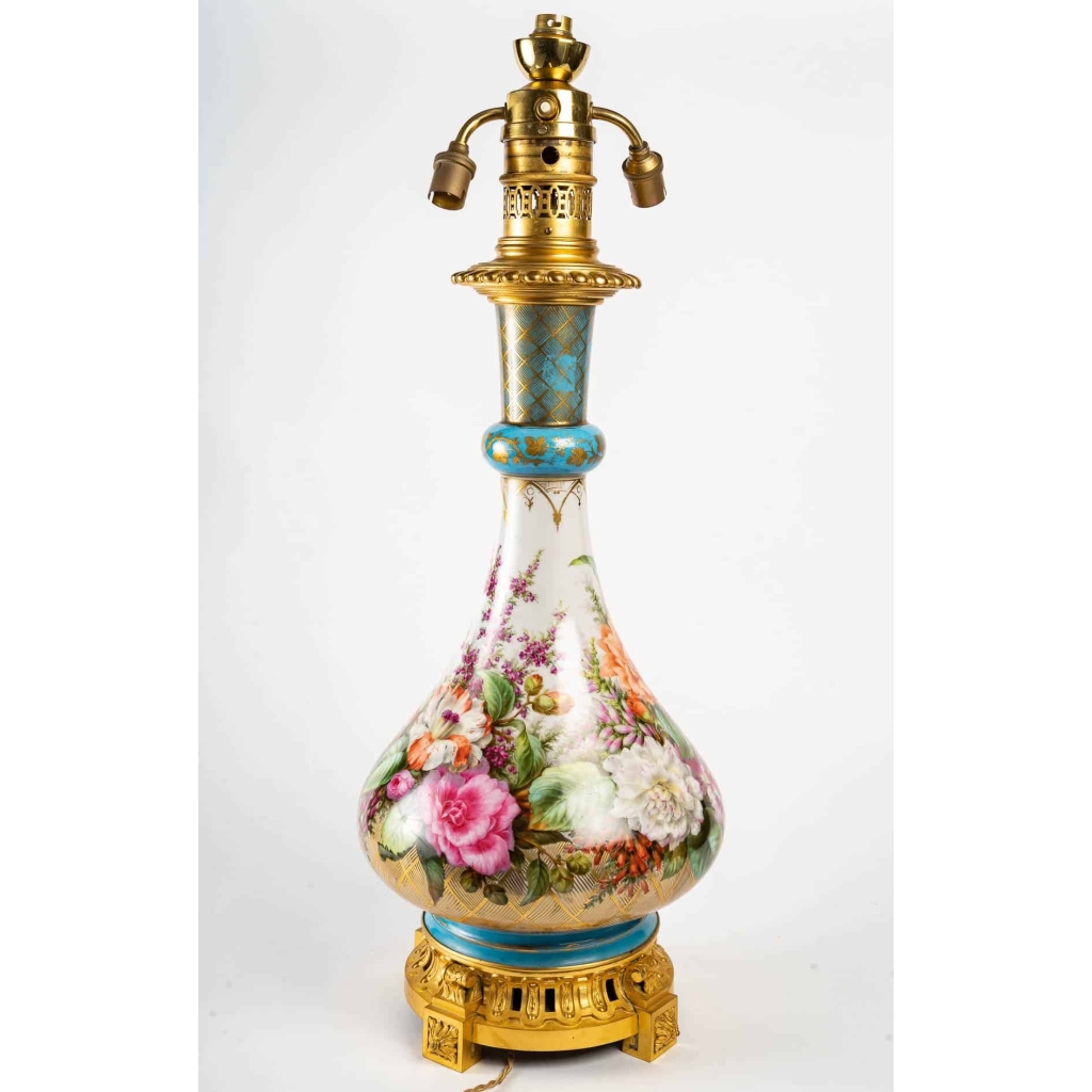 Lampe Paris, XIXème siècle signée Gagneau | Biron Lampe Paris, XIXème siècle signée Gagneau