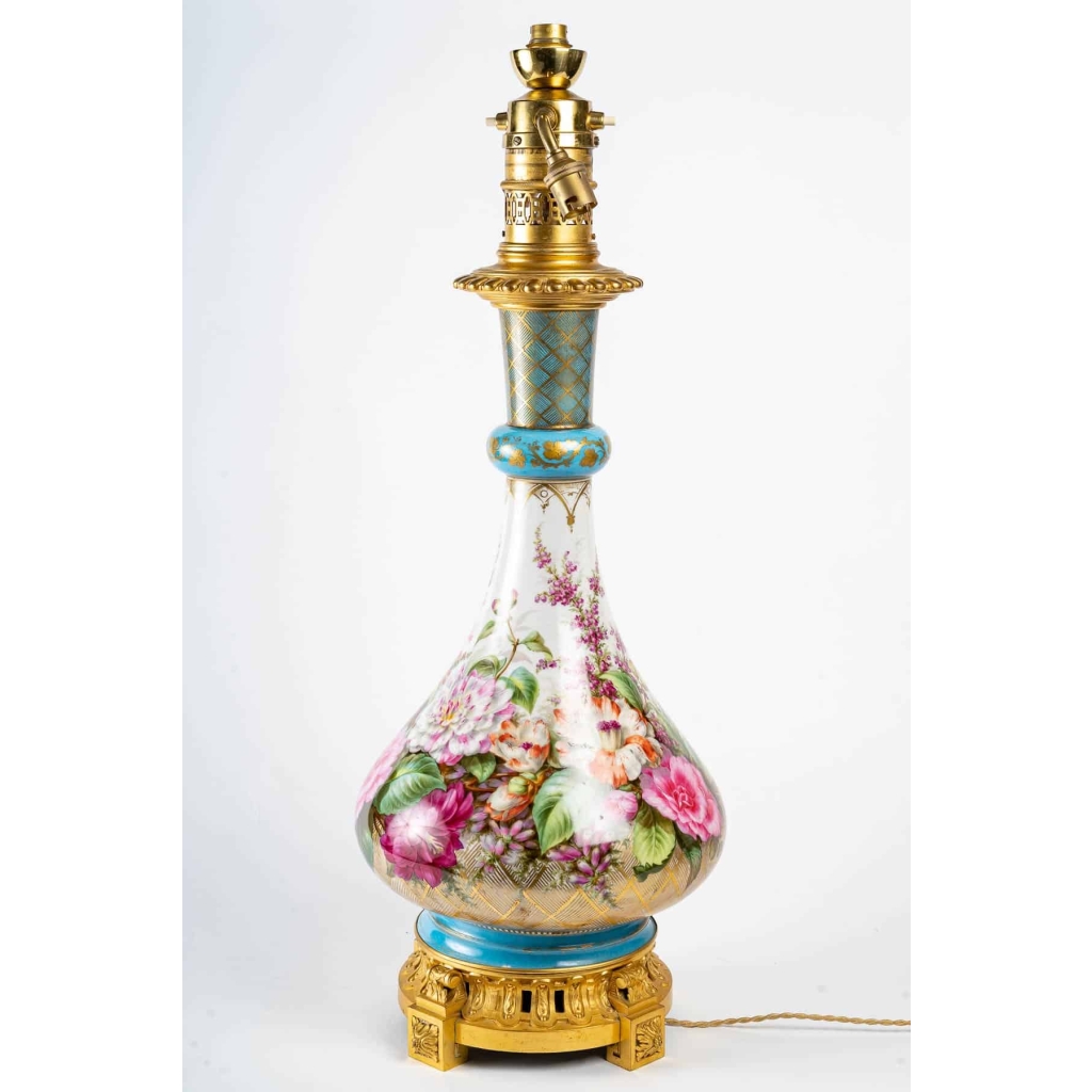 Lampe Paris, XIXème siècle signée Gagneau | Biron Lampe Paris, XIXème siècle signée Gagneau