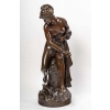 Bronze « Femme assise sur un rocher », XIXème siècle | Biron ||||||||||||