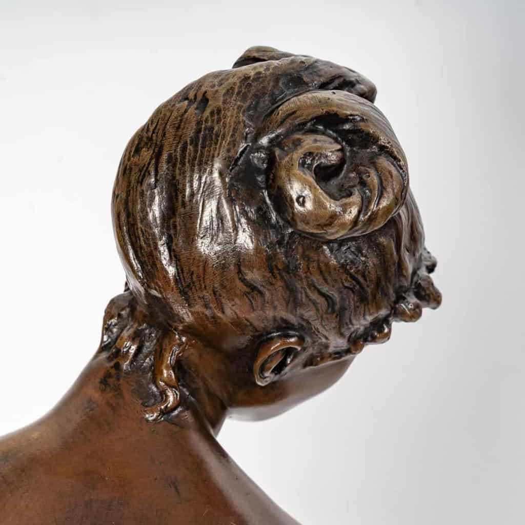 Bronze « Femme assise sur un rocher », XIXème siècle | Biron Bronze "Femme assise sur un rocher", XIXème siècle