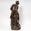 Bronze « Femme assise sur un rocher », XIXème siècle | Biron Bronze "Femme assise sur un rocher", XIXème siècle