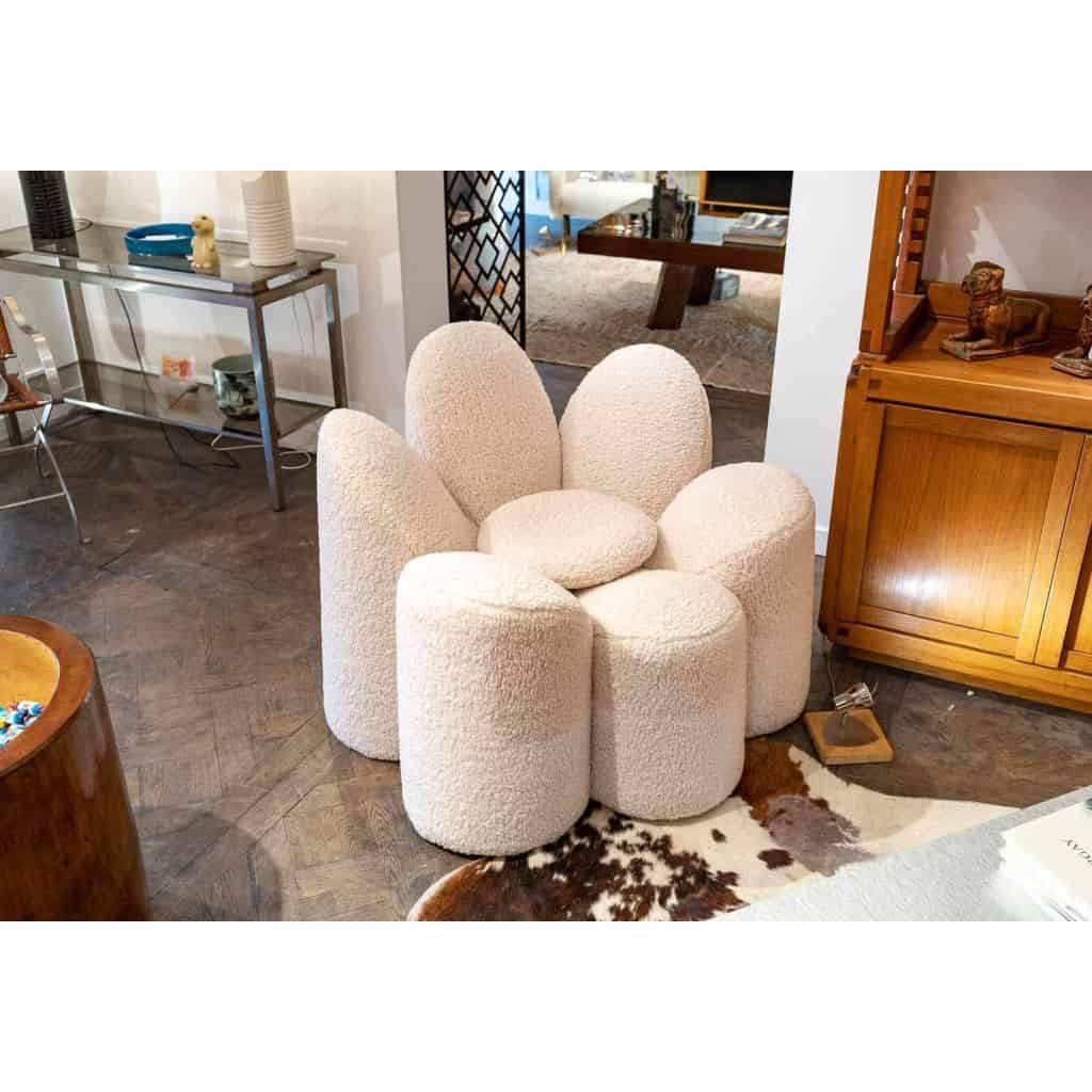 Fabrice Berrux pour Roche Bobois, Fauteuil modèle « Mayflower », années 1970 | Biron ||||