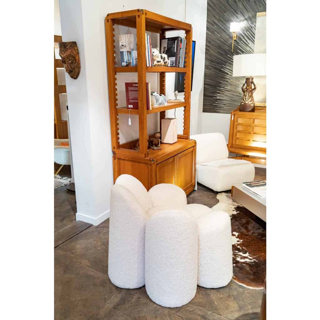 Fabrice Berrux pour Roche Bobois, Fauteuil modèle « Mayflower », années 1970 | Biron Fabrice Berrux pour Roche Bobois, Fauteuil modèle "Mayflower", années 1970