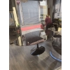 Saarinen & Knoll International: "Tulip" table, marquina marble and black rilsan