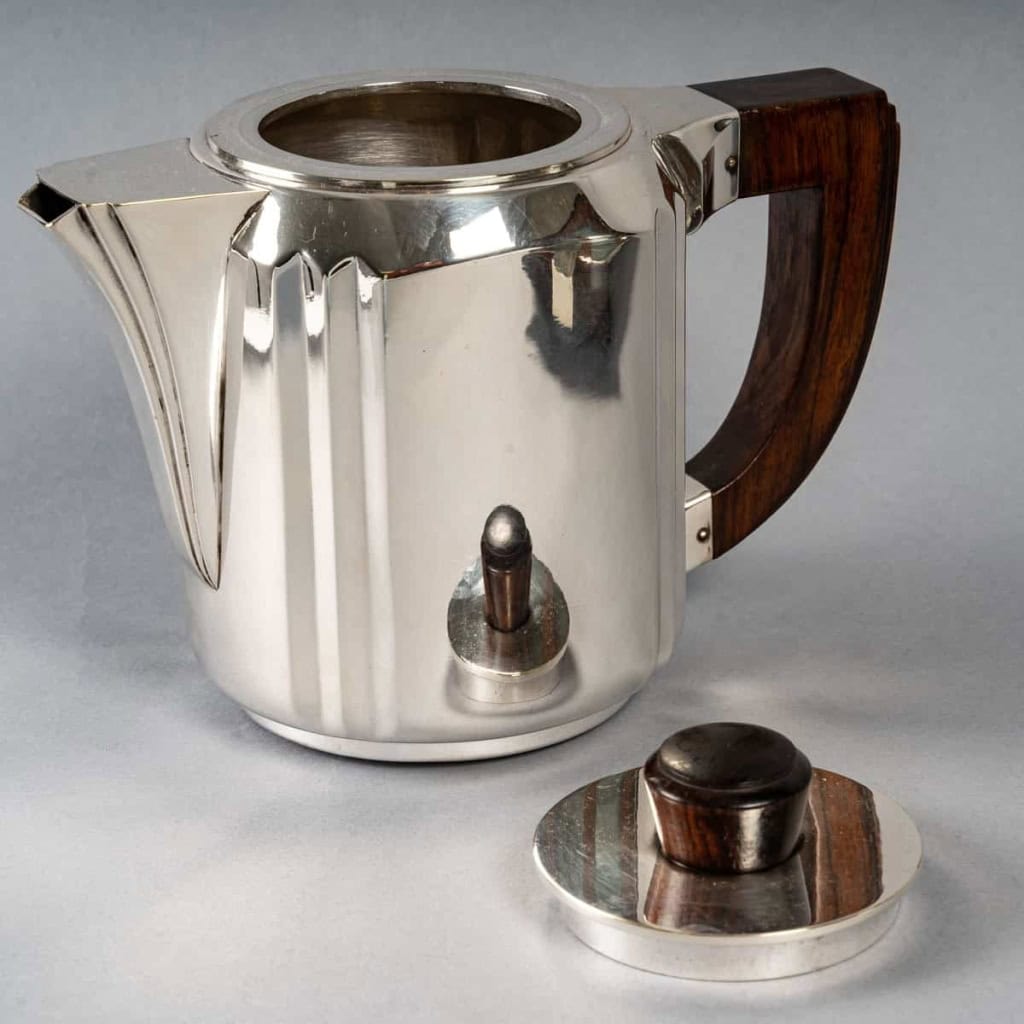 Service à Thé-Café CHRISTOFLE Art Deco | Biron Service à Thé-Café CHRISTOFLE Art Deco