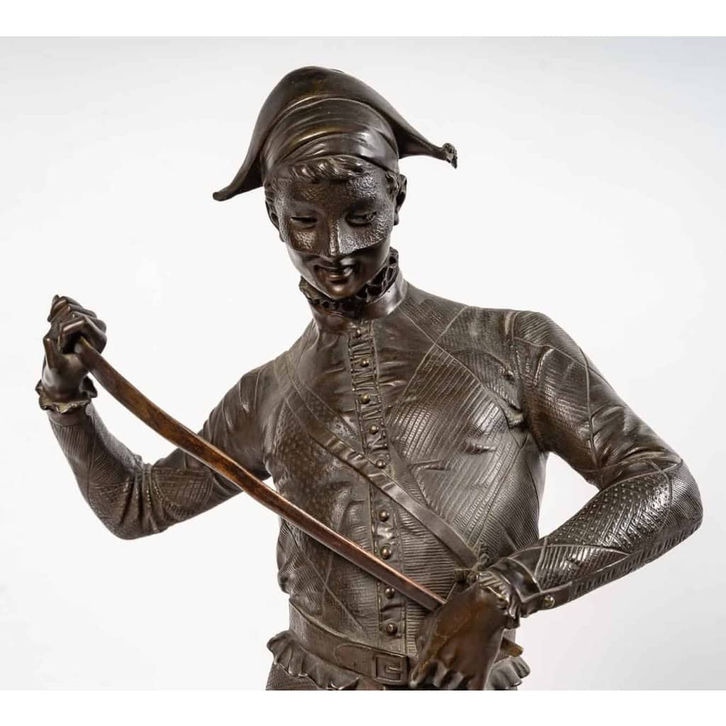 Bronze « L’arlequin », XIXème siècle | Biron Bronze "L'arlequin", XIXème siècle