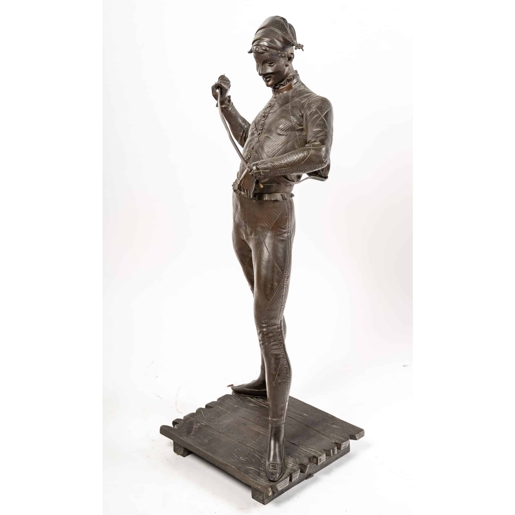 Bronze « L’arlequin », XIXème siècle | Biron Bronze "L'arlequin", XIXème siècle