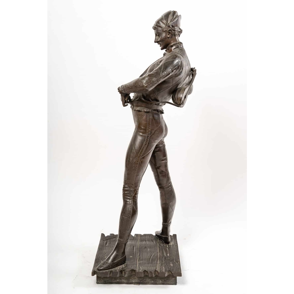 Bronze « L’arlequin », XIXème siècle | Biron Bronze "L'arlequin", XIXème siècle