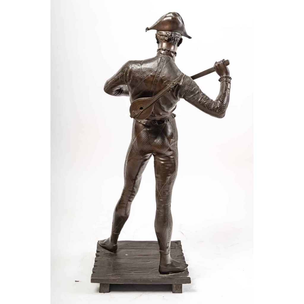 Bronze « L’arlequin », XIXème siècle | Biron Bronze "L'arlequin", XIXème siècle