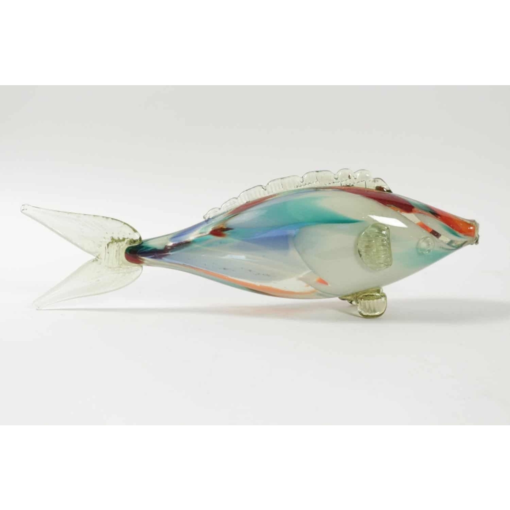 Poisson En Verre De Murano, Années 1950 | Biron ||||||