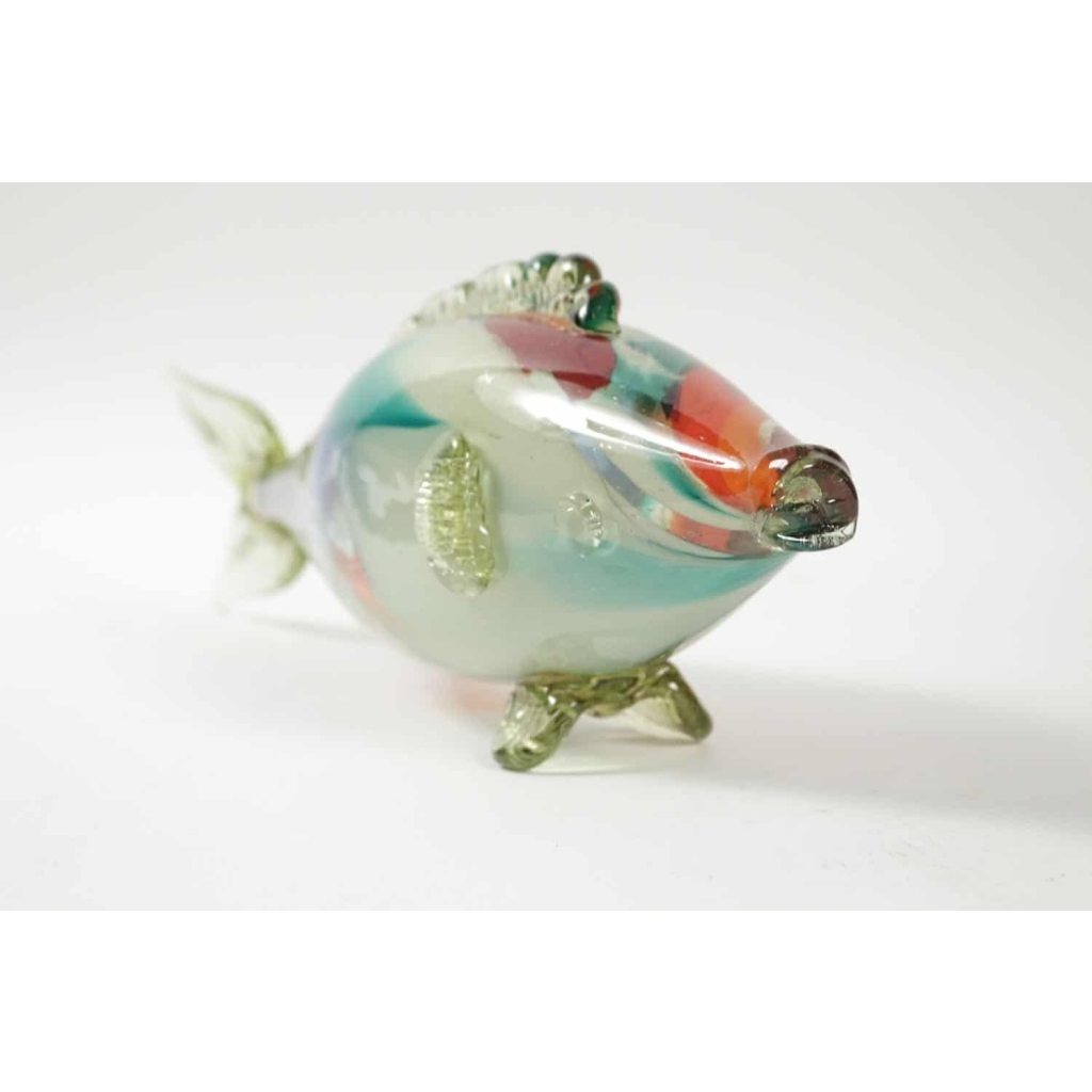 Poisson En Verre De Murano, Années 1950 | Biron Poisson En Verre De Murano, Années 1950