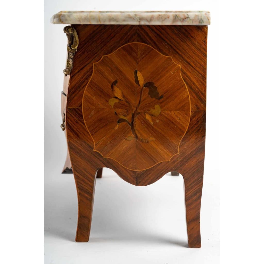 Miniature une commode coffret à bijoux fin XIXème siècle | Biron Miniature une commode coffret à bijoux fin XIXème siècle