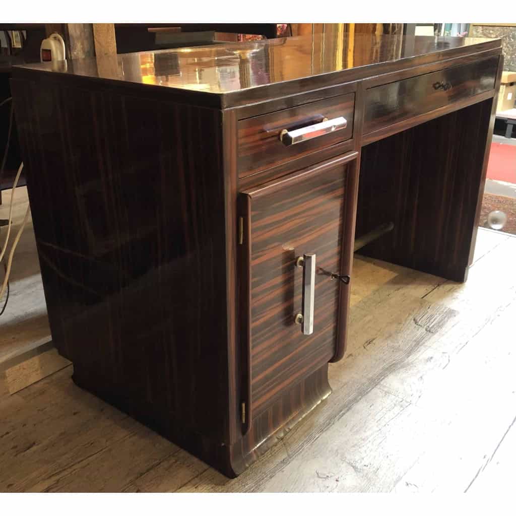BUREAU en placage de macassar Art Déco | Biron ||||||||