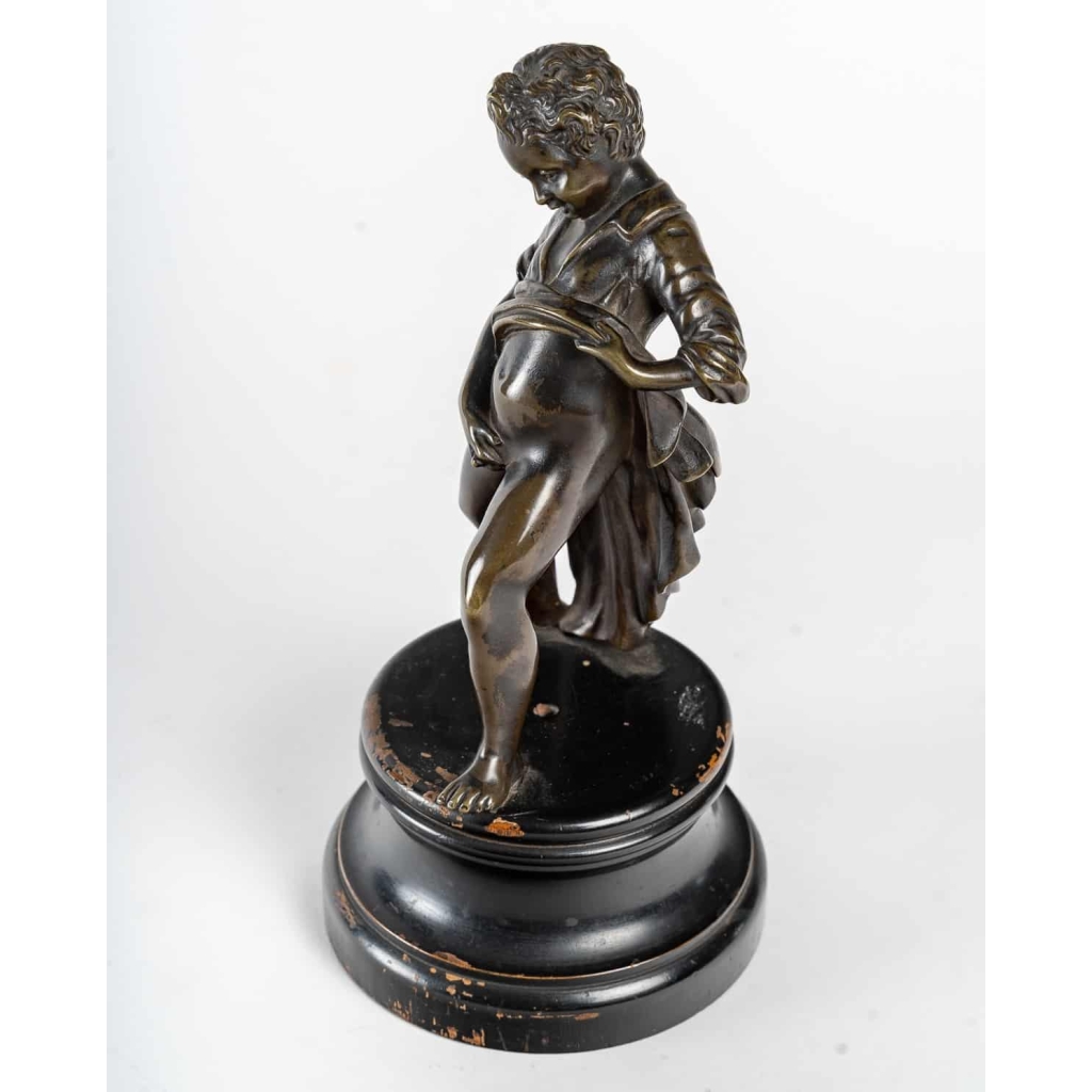 Sculpture en Bronze du XIX ème Siècle de Style Louis XV. | Biron Sculpture en Bronze du XIX ème Siècle de Style Louis XV.