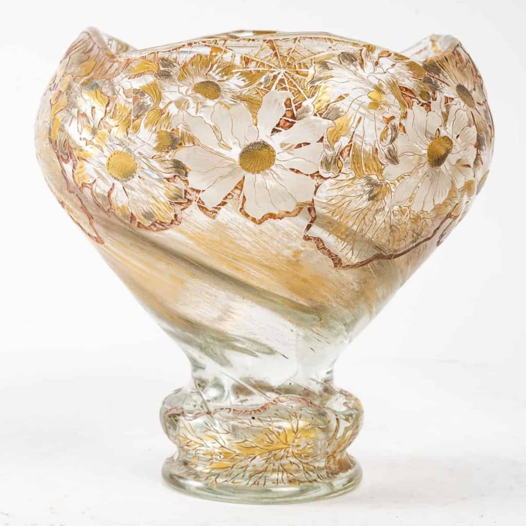 Vase de Gallé Doré | Biron Vase de Gallé Doré