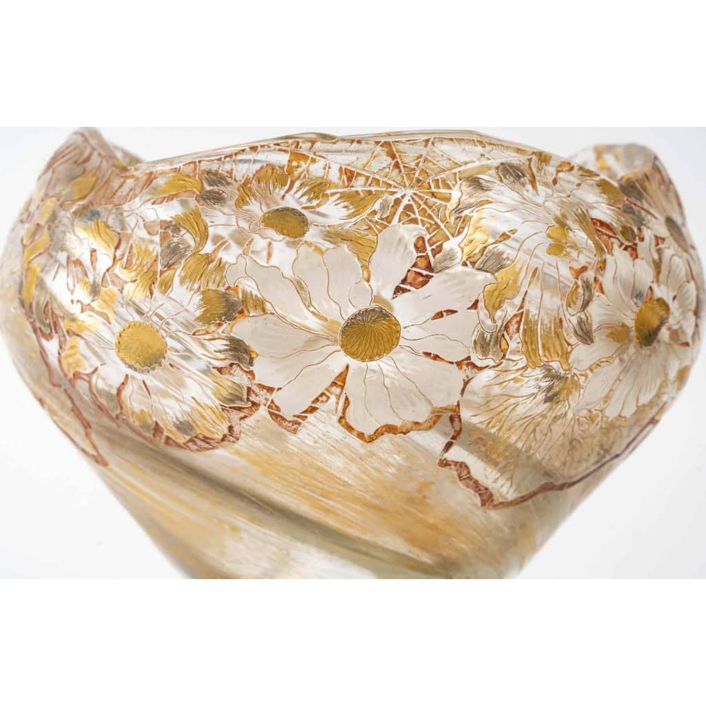 Vase de Gallé Doré | Biron Vase de Gallé Doré