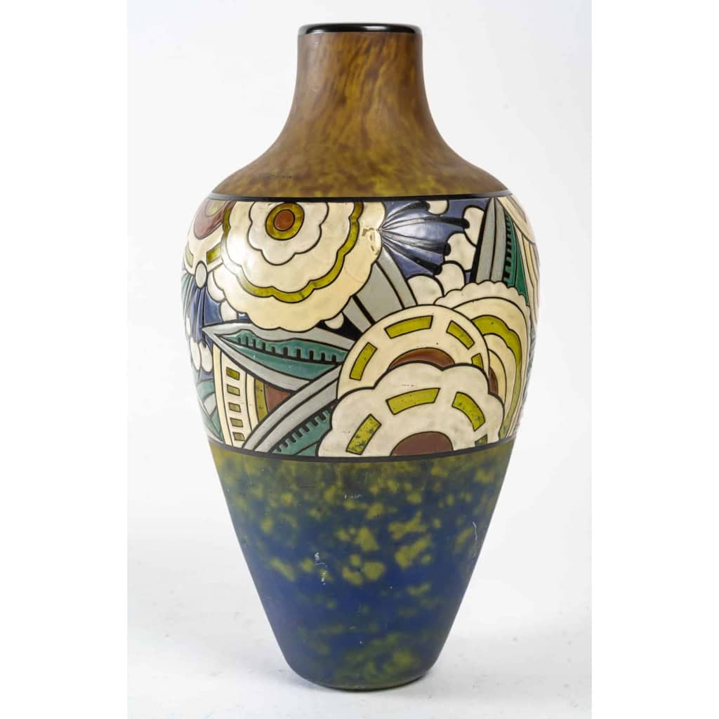 Vase Delatte Nancy. Style Art Déco | Biron |||||||