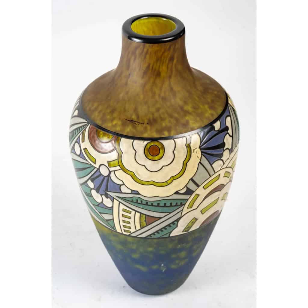 Vase Delatte Nancy. Style Art Déco | Biron Vase Delatte Nancy. Style Art Déco