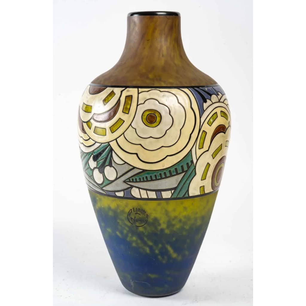 Vase Delatte Nancy. Style Art Déco | Biron Vase Delatte Nancy. Style Art Déco