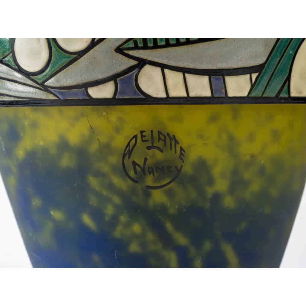 Vase Delatte Nancy. Style Art Déco | Biron Vase Delatte Nancy. Style Art Déco
