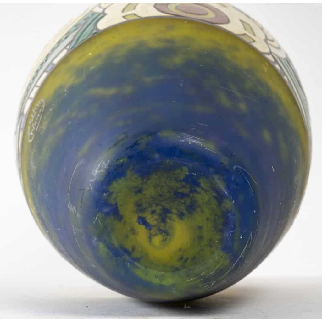 Vase Delatte Nancy. Style Art Déco | Biron Vase Delatte Nancy. Style Art Déco