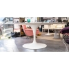 Eero Saarinen for Knoll: “Oval Tulip” table in calacatta oro marble