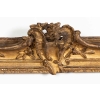 Cadre En Bois Doré Sculpté d’époque Louis XV | Biron Cadre En Bois Doré Sculpté d'époque Louis XV