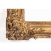 Cadre En Bois Doré Sculpté d’époque Louis XV | Biron Cadre En Bois Doré Sculpté d'époque Louis XV
