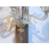 1950′ Paire d’Appliques Cristal Murano et Inclusion Feuilles d’Or 3 Bras | Biron 1950′ Paire d’Appliques Cristal Murano et Inclusion Feuilles d’Or 3 Bras