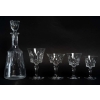 Service de Verres en cristal avec une carafe, Maison Baccarat, modèle Piccadilly, 44 verres, XXème siècle, parfait état. | Biron ||||||||||