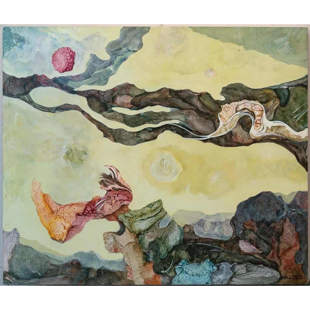 Peinture d’Alain Arnaud | Biron ||