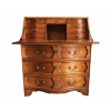 Commode Bureau Louis XV Scriban en noyer 18è siècle ||||||