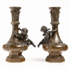 Paire de vases en bronze du XIXème siècle | Biron Paire de vases en bronze du XIXème siècle