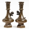 Paire de vases en bronze du XIXème siècle | Biron Paire de vases en bronze du XIXème siècle